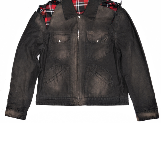 Distressed Denim Jacket