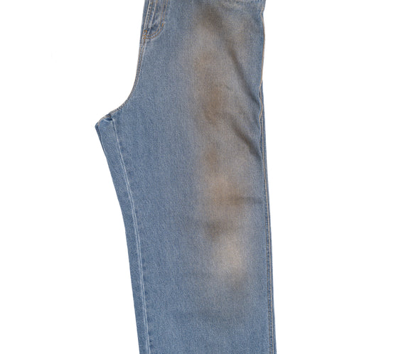 Dirty Denim Baggy Pants