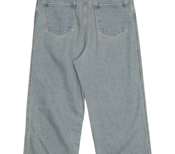 Honey Blue Vintage Wash Denim Baggy Pants