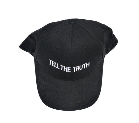 Black Cotton Logo Hat
