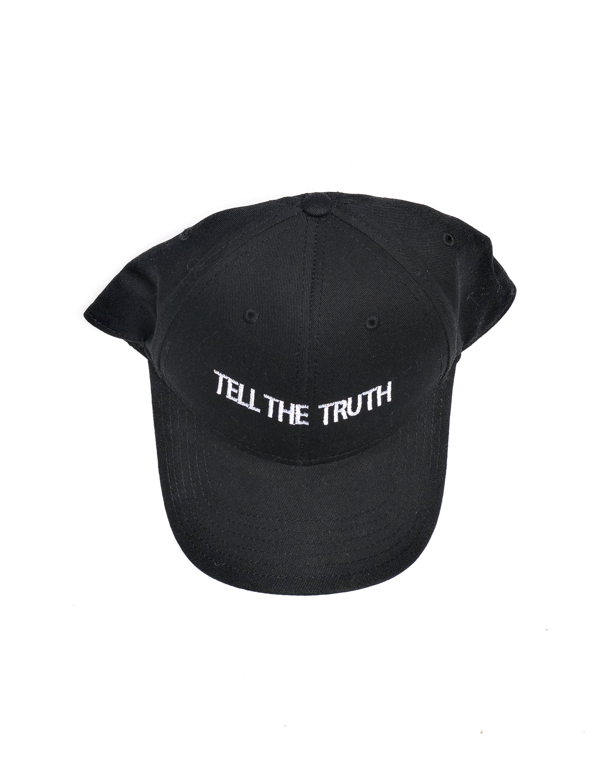 Black Cotton Logo Hat