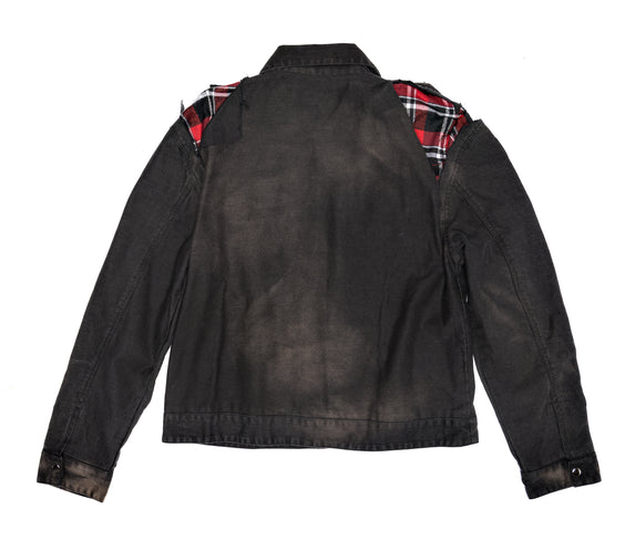 Distressed Denim Jacket