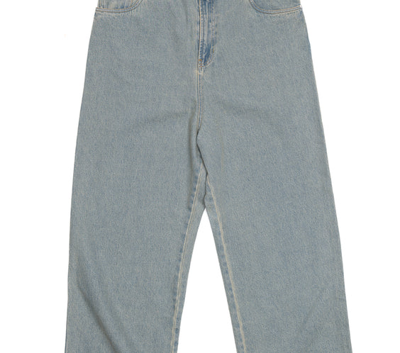 Honey Blue Vintage Wash Denim Baggy Pants
