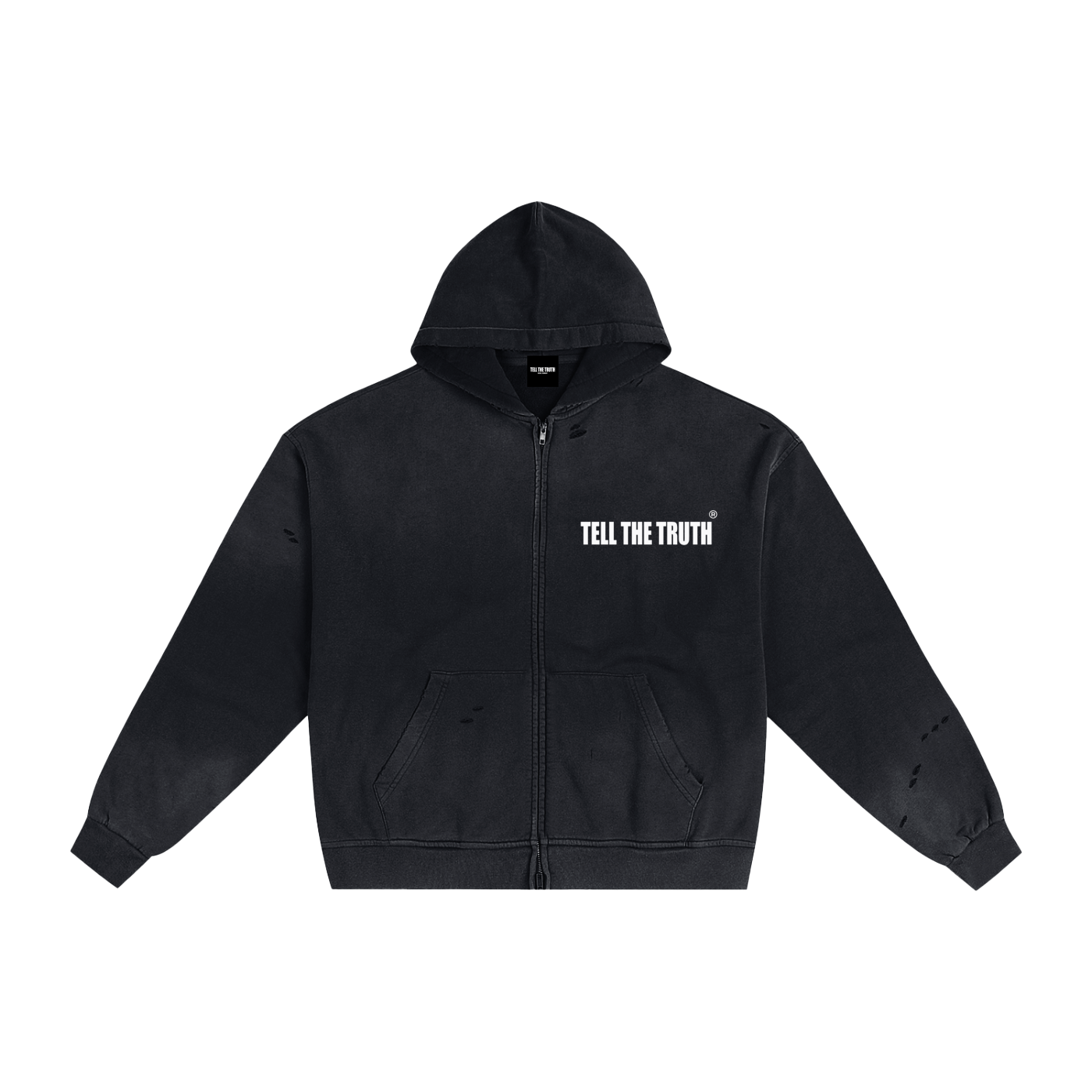 HOUSE LOGO ZIP SWEATSHIRT